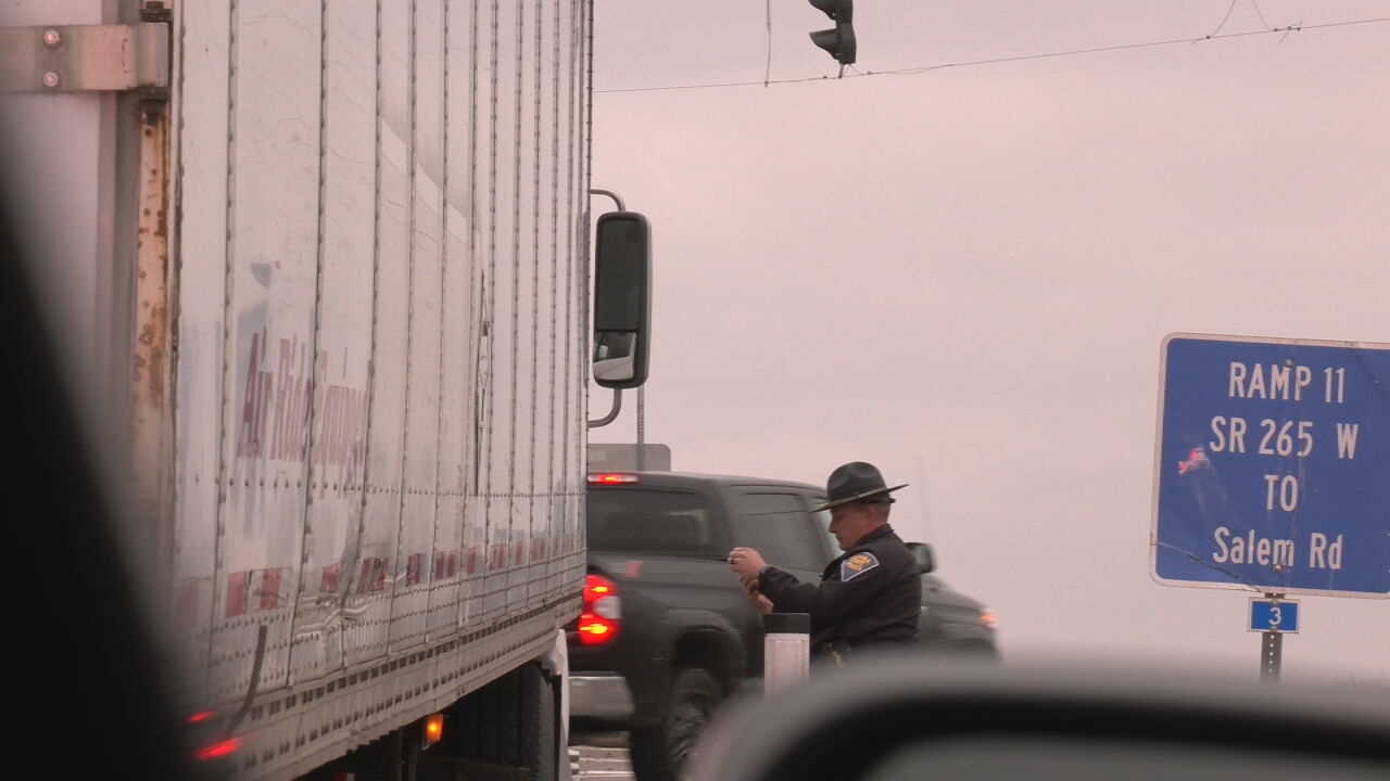 'Our eyes and ears' | Indiana State Police showing truck drivers how to spot potential human trafficking
